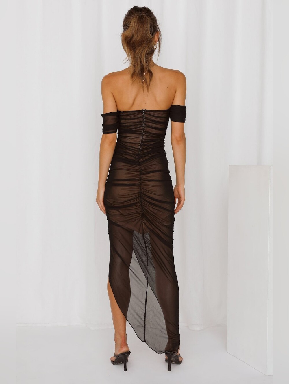 Hello Molly Black Jungle Queen Midi Dress 4US - Picture 5 of 12